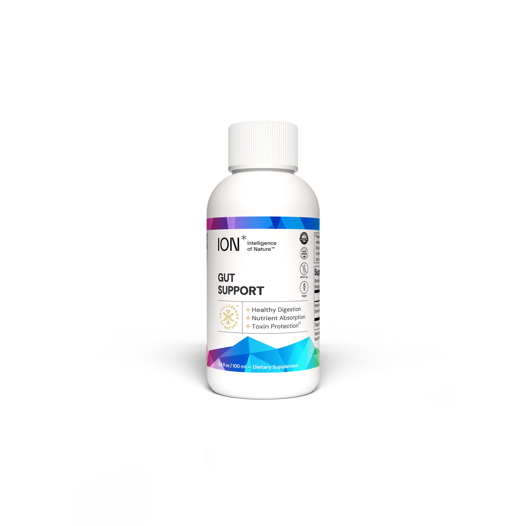ION* Gut Support 3.4oz - Front
