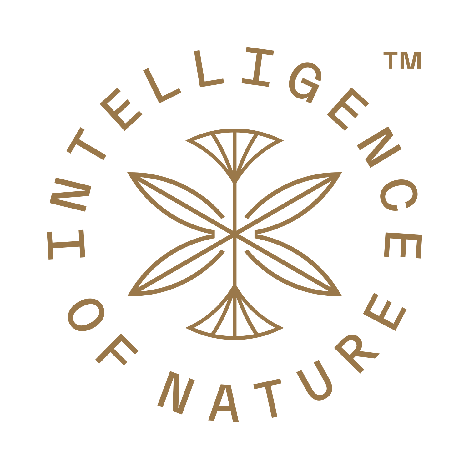 ION* Seal Logo Transparent Bronze (PNG)