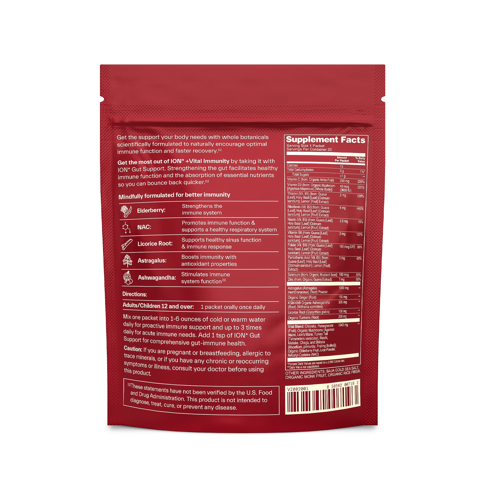 ION* Vital Immunity 20 Pack