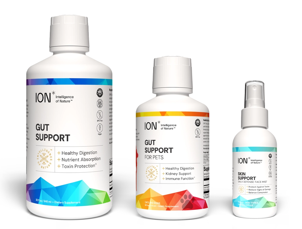 ION Product Bottles - Science