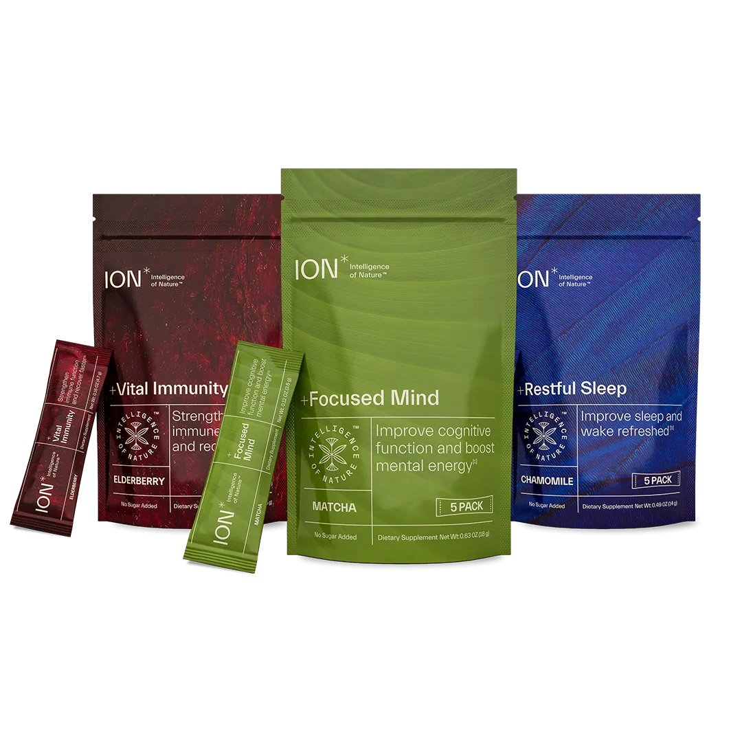 ION Plus Line Variety Pack of 5-pack Mind Sleep & Immunity
