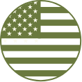 Manufactured in the USA Badge